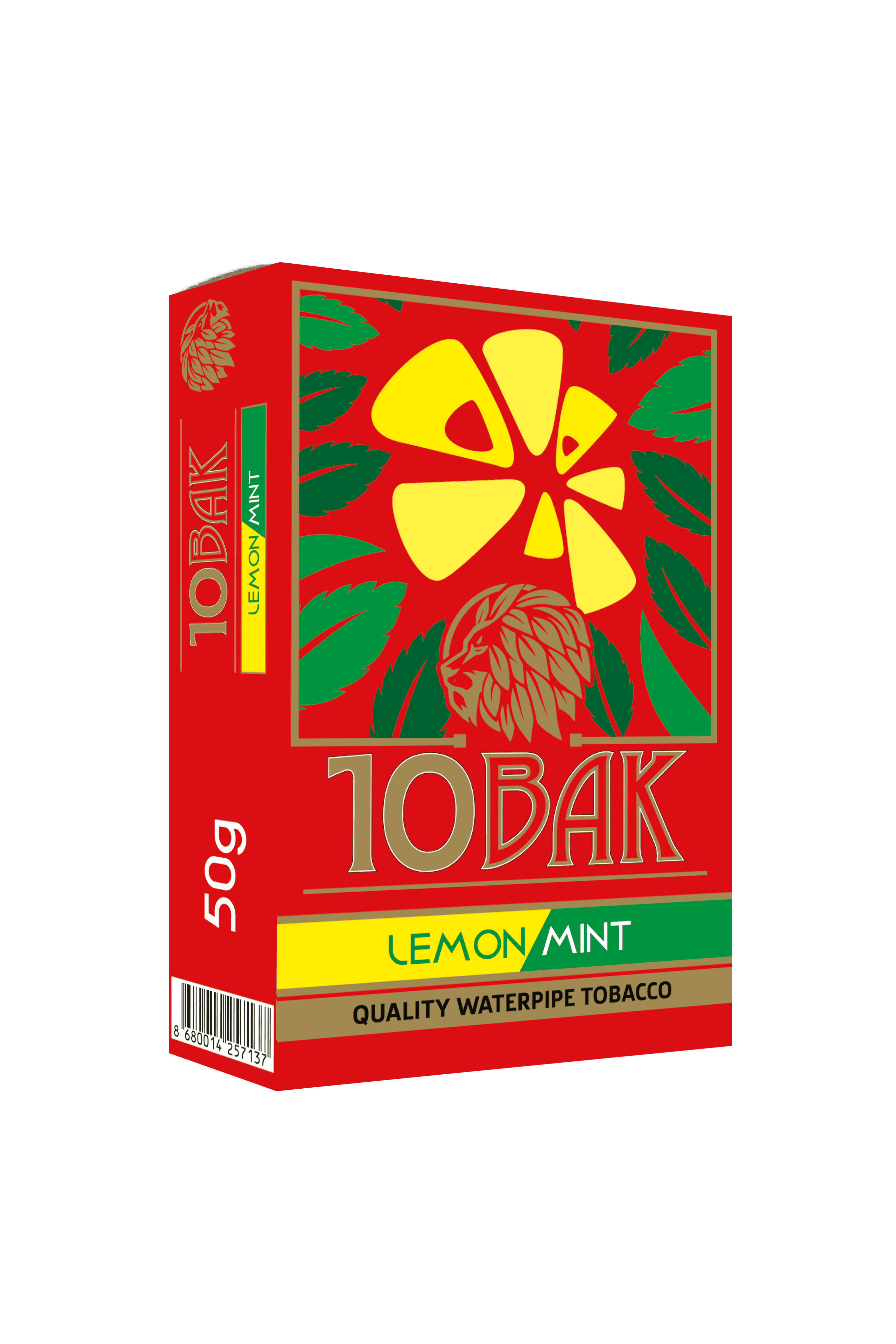 10BAK Classic Lemon Mint Shisha